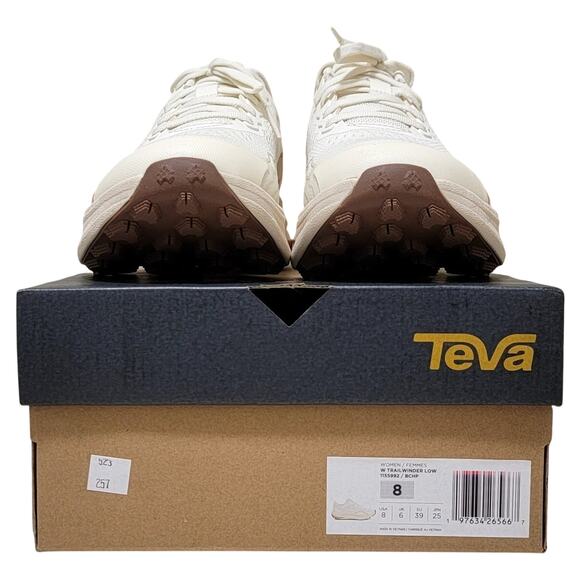 Teva Women Trailwinder Low Top Trail Running Sneakers Size US 8 Birch / Peach - Picture 6 of 6